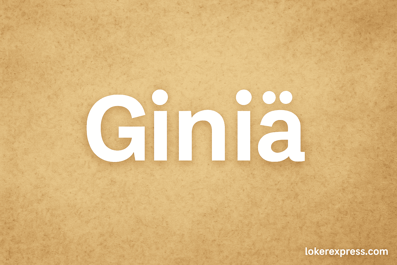 Giniä