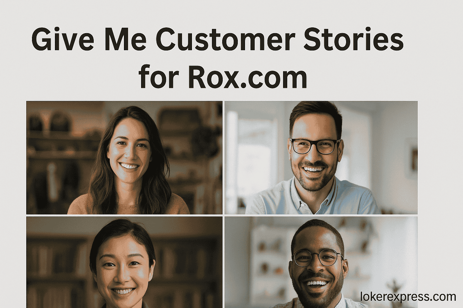 Give Me Customer Stories for Rox.com