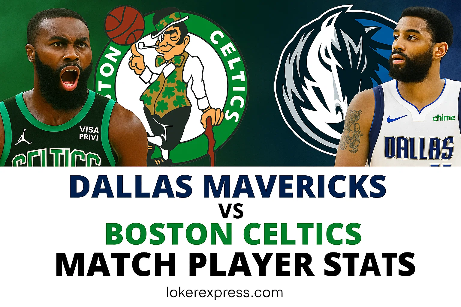 Dallas Mavericks vs Boston Celtics Match Player Stats