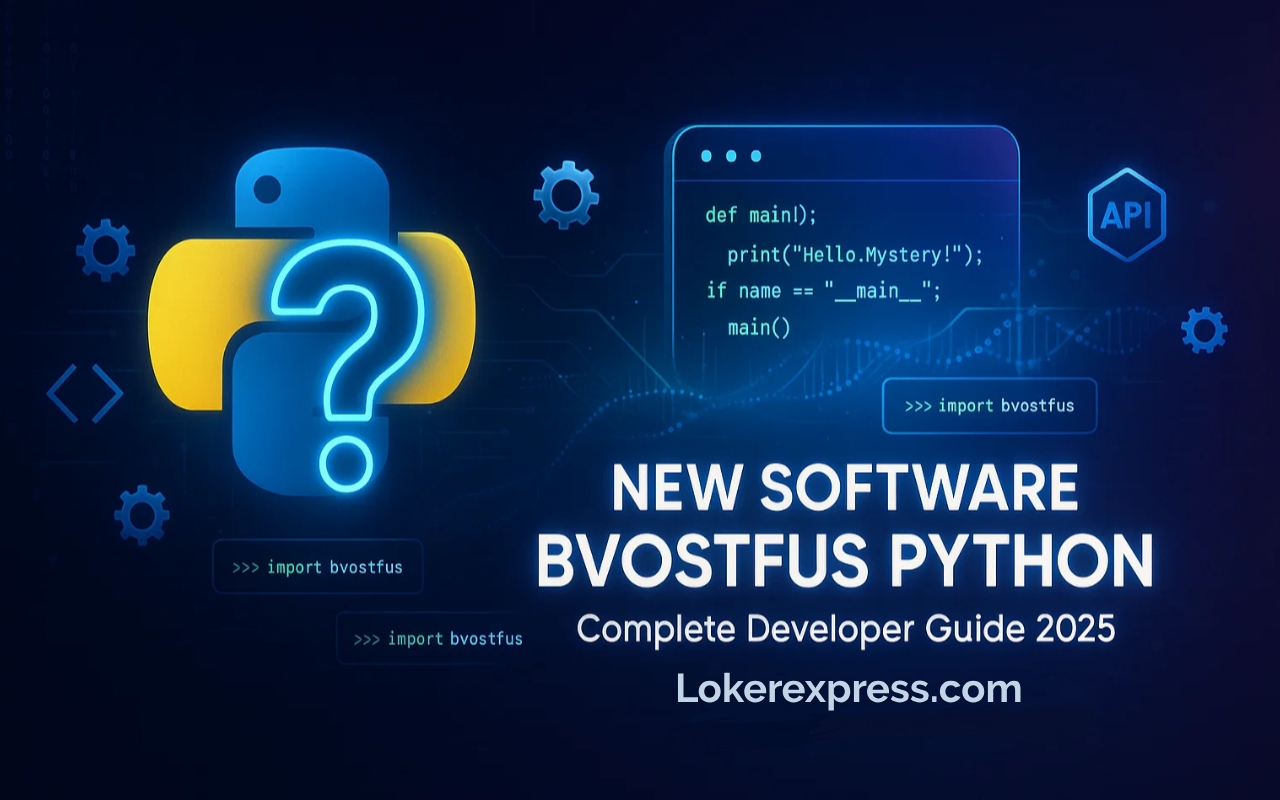 New Software Bvostfus Python