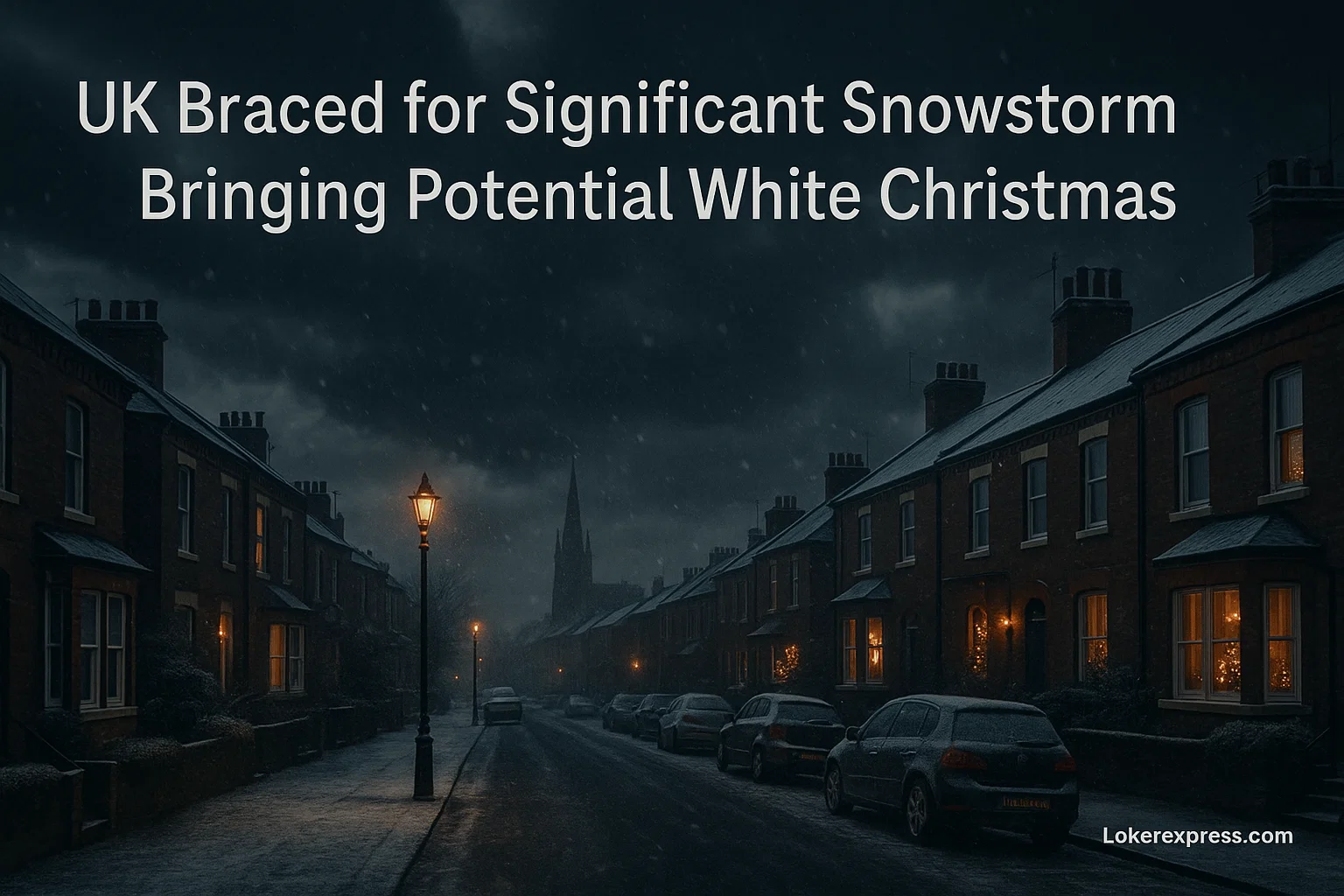 UK Braced for Significant Snowstorm Bringing Potential White Christmas