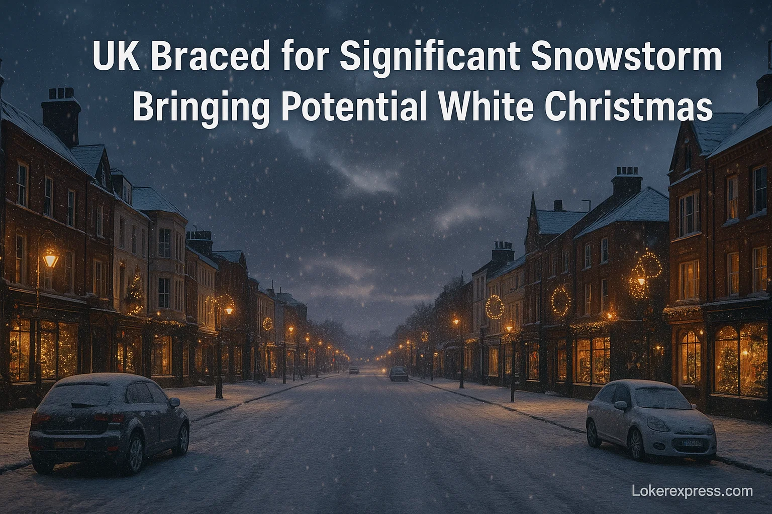 UK Braced for Significant Snowstorm Bringing Potential White Christmas