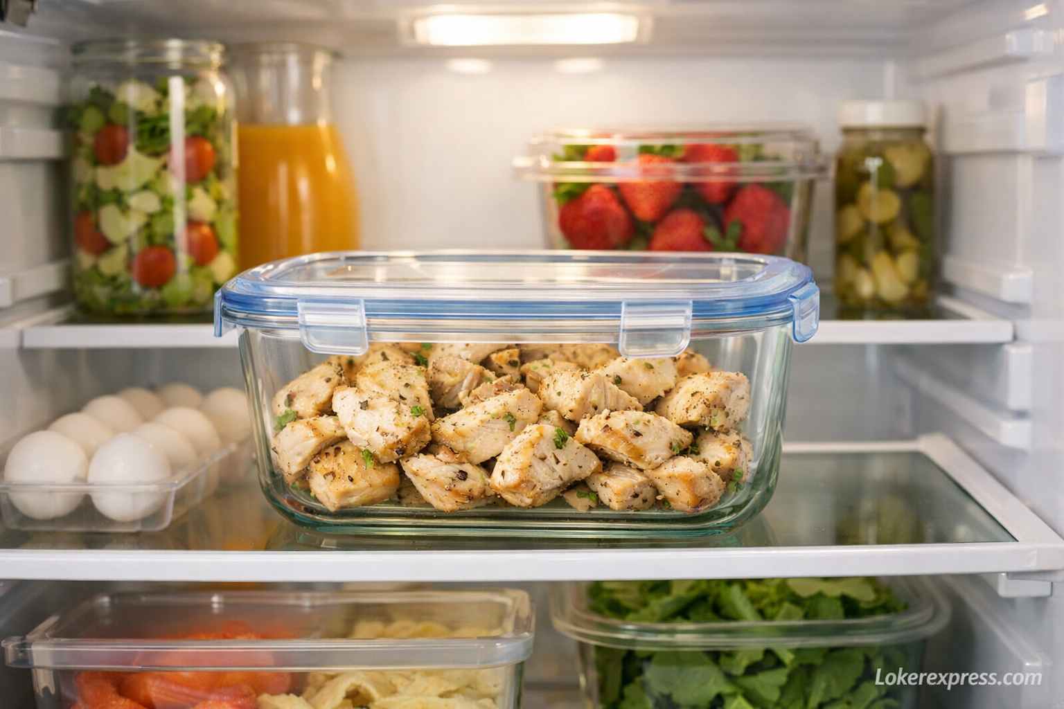 How Long Is Cooked Chicken Good in the Refrigerator?